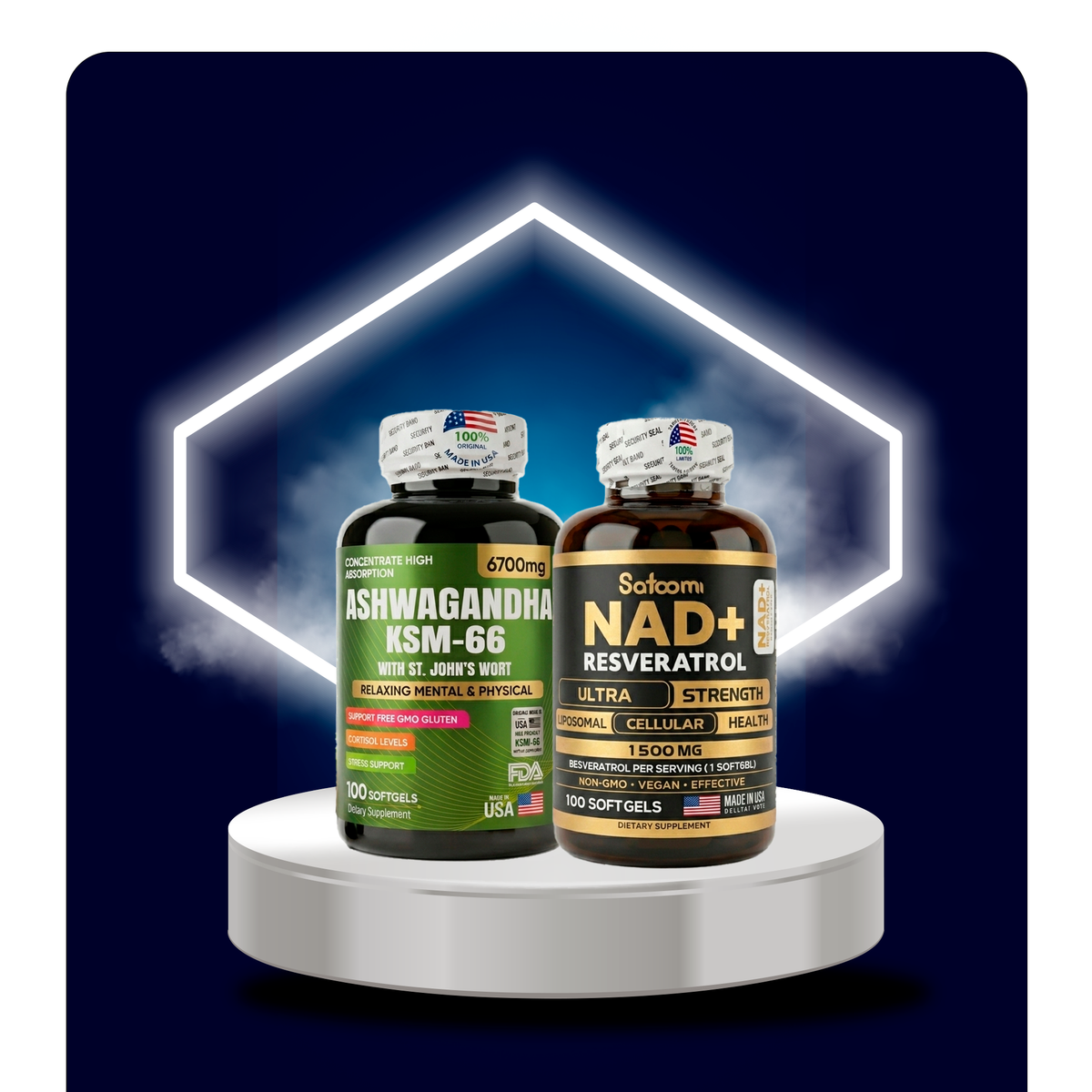 COMBO NAD + ASHWAGANDHA