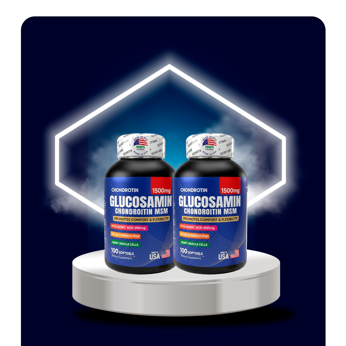 glucosamina combo x 2 und