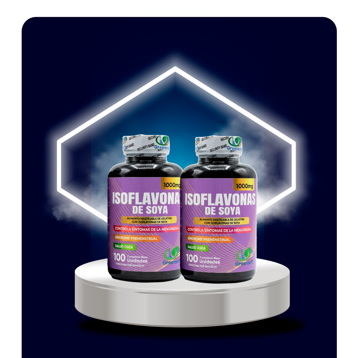 ISOFLAVONAS DE SOYA x2 und